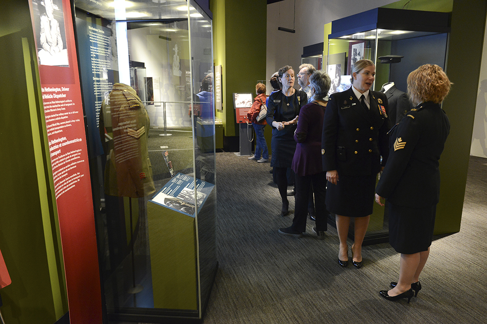 Opening of the World War Women exhibition at the War Museum