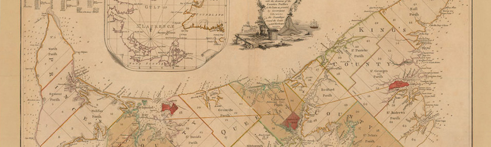 Plan of the division of Prince Edward Island