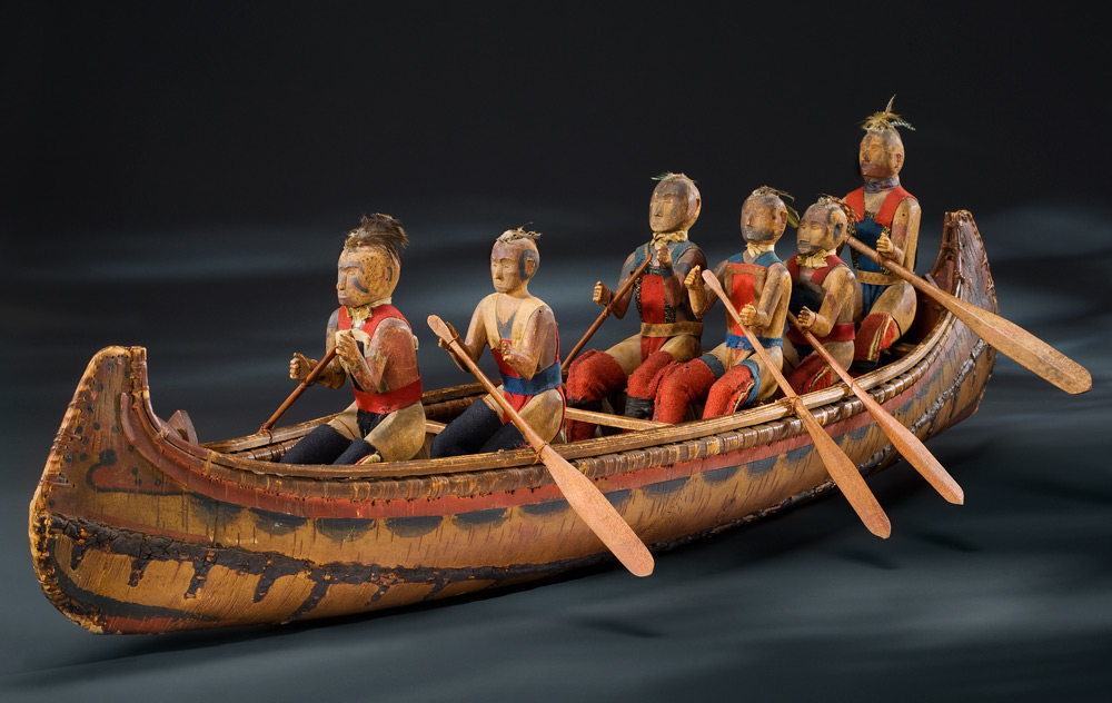 Odawa model canoe 