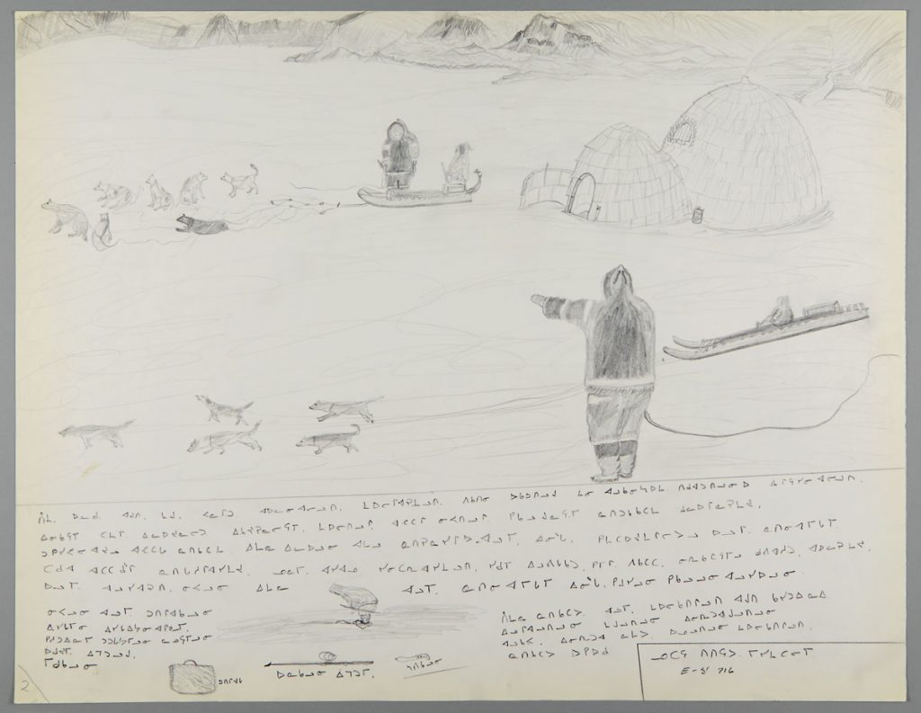 Inuit drawings provide a priceless record of social change Canadian