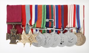 Lieutenant-Colonel Currie’s medal set