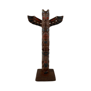 Totem Thunderbird-Bear pole 11"