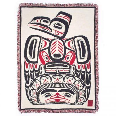 Bill Reid Blanket - Children of the Raven