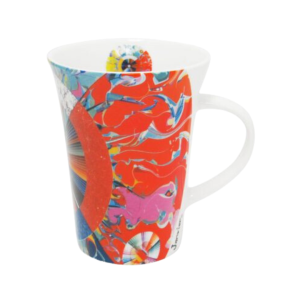 Alex Janvier Morning Star Painting on Coffee Mug