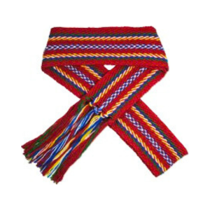 Red Metis and Voyageur Sash Belt for kids