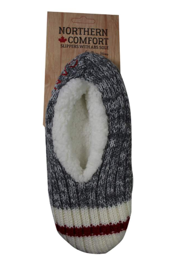 Udseende Repræsentere klippe Canada Sock Stripe Slippers with ABS Soles – Canadian Museum of History  Boutique