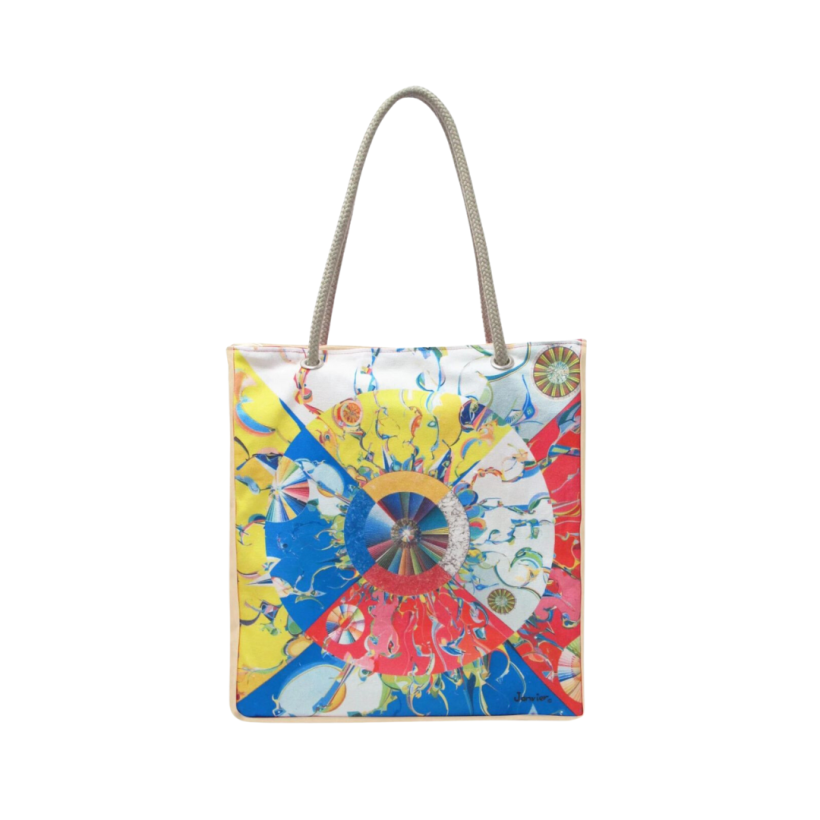 Alex Janvier Morning Star Painting Tote Bag