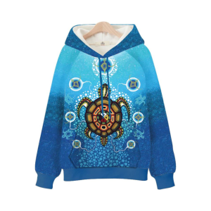 James Jacko Medicine Turtle Hooded Sweat Shirt