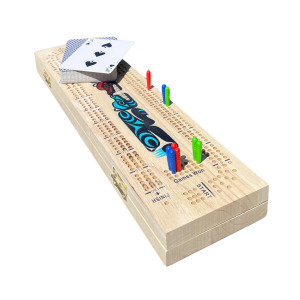 3-Track Cribbage Board - Bears by MAYNARD JOHNNY, JR, COAST SALISH, KWAKWAKA'WAKW