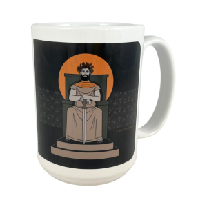 First Royals of Europe mug of the King artwork.