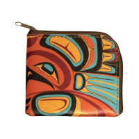 Eagle coin purse by Haisla, Heiltsuk artist Paul Windsor