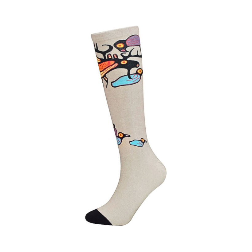 Noval Morrisseau socks Moose Harmony