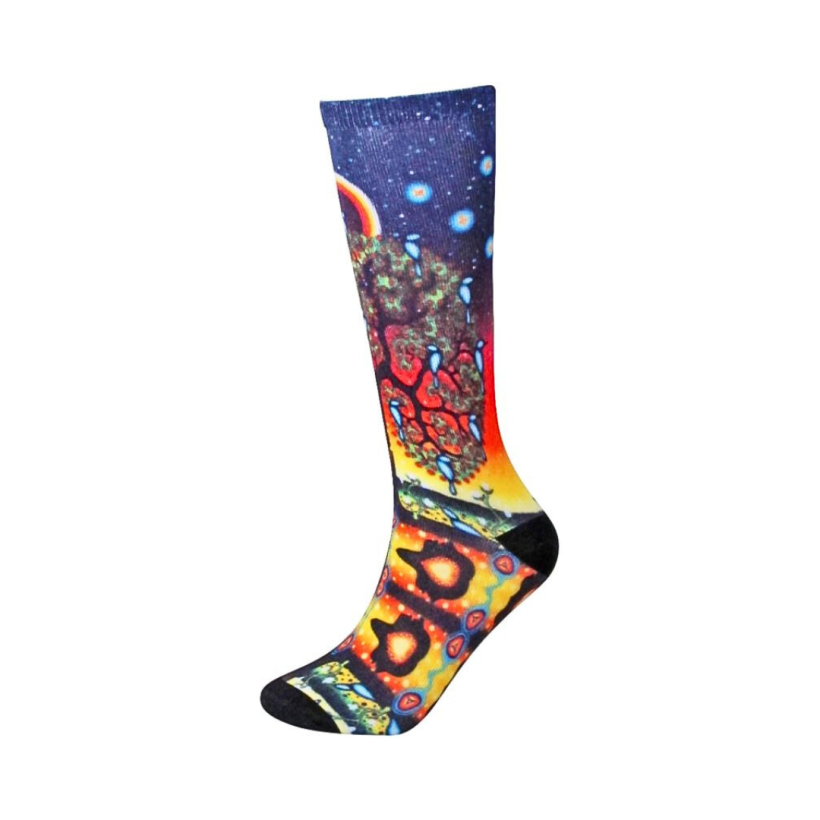 Tree of life socks by James Jacko