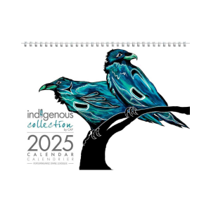 2025 wall calendar by indigenous artist Diane Levesque