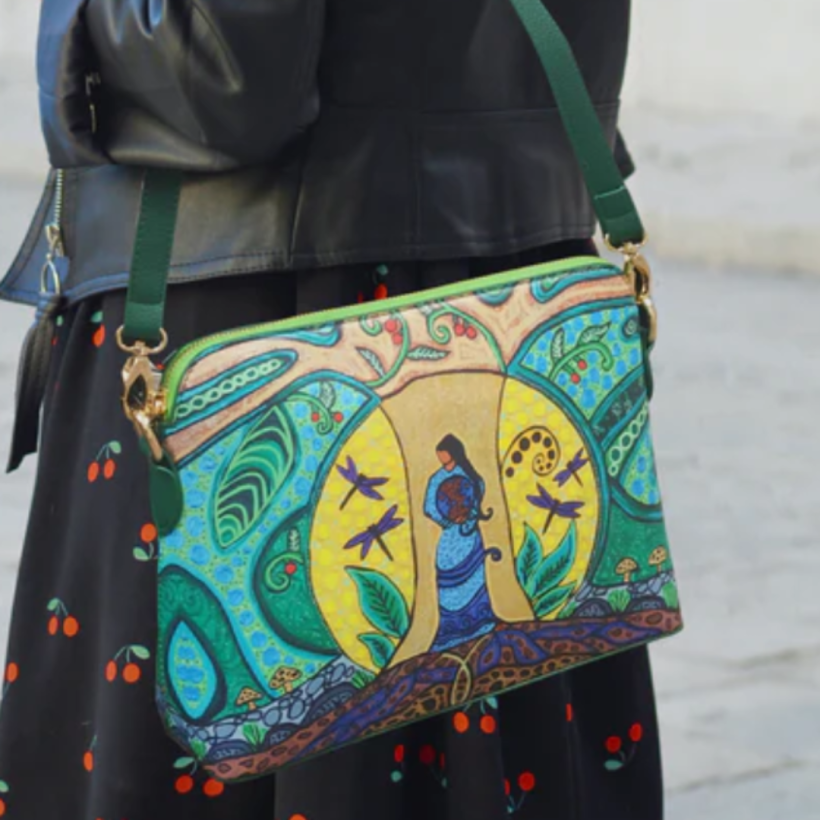 Hand bag by Leah Marie Dorion