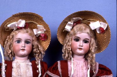 Eaton Beauty dolls for 1908, made by Armand Marseille, 
Germany.