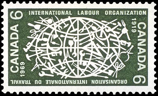 International Trade - Canada Postage Stamp