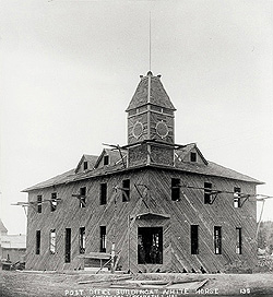 Government Services Building Under Construction, White Horse, Yukon, September 7, 1901 