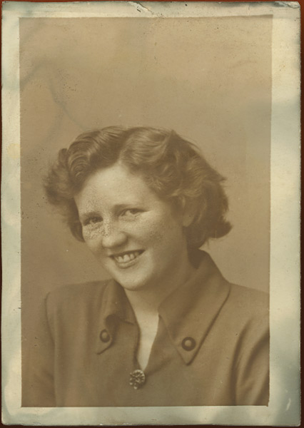   Astrid Schmidt, one of Chris’s first Danish girlfriends, ca 1952