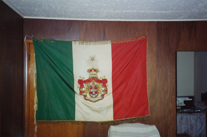 Order Sons of Italy flag, undated