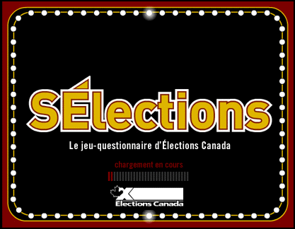 Slections - Le jeu-questionnaire d'lections Canada