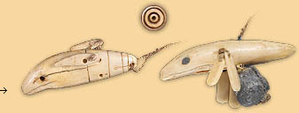 Civilization.ca - Historic Inuit Art - Fish lures