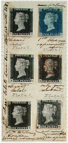 Removing cancels from used stamps