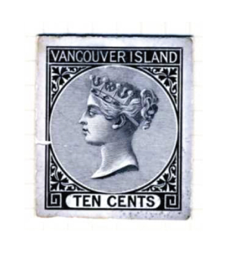 Vancouver Island Five Cents die proof