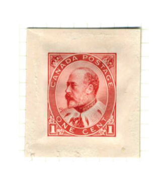 King Edward VII, One Cent die proof in red