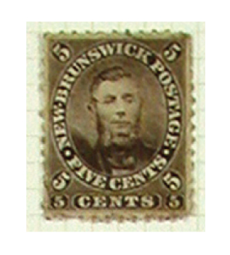 New Brunswick Five Cents, brown