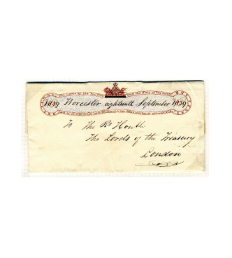 Anonymous essay, a penny Post Office envelope