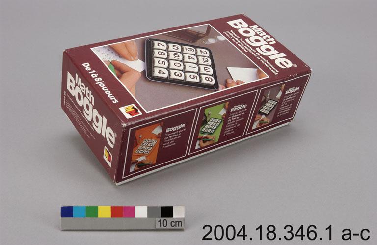 game box, Math Boggle | Canadian Museum of History