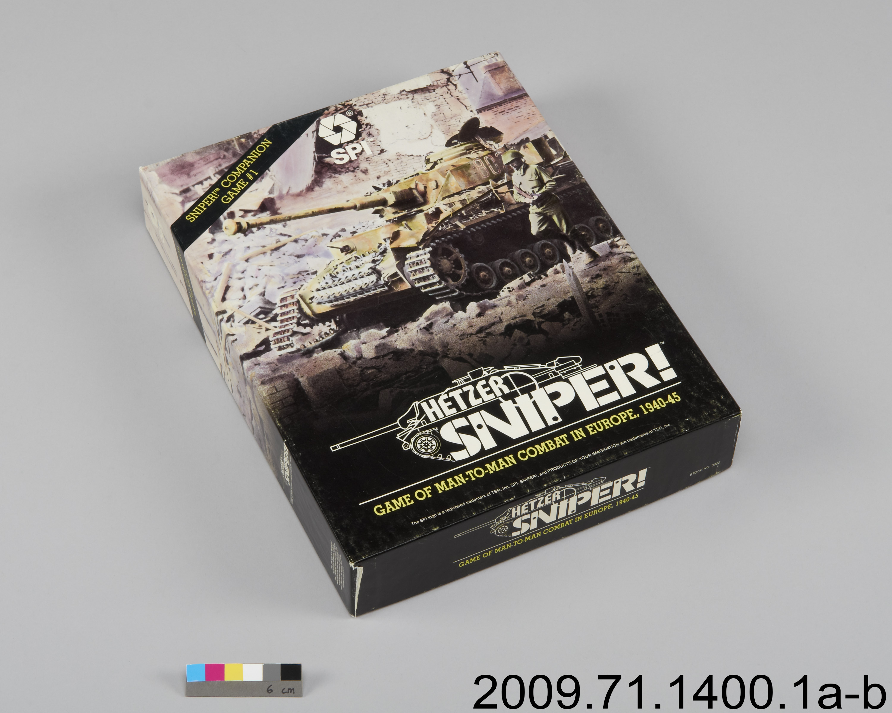 game box, Hetzer Sniper | Canadian Museum of History