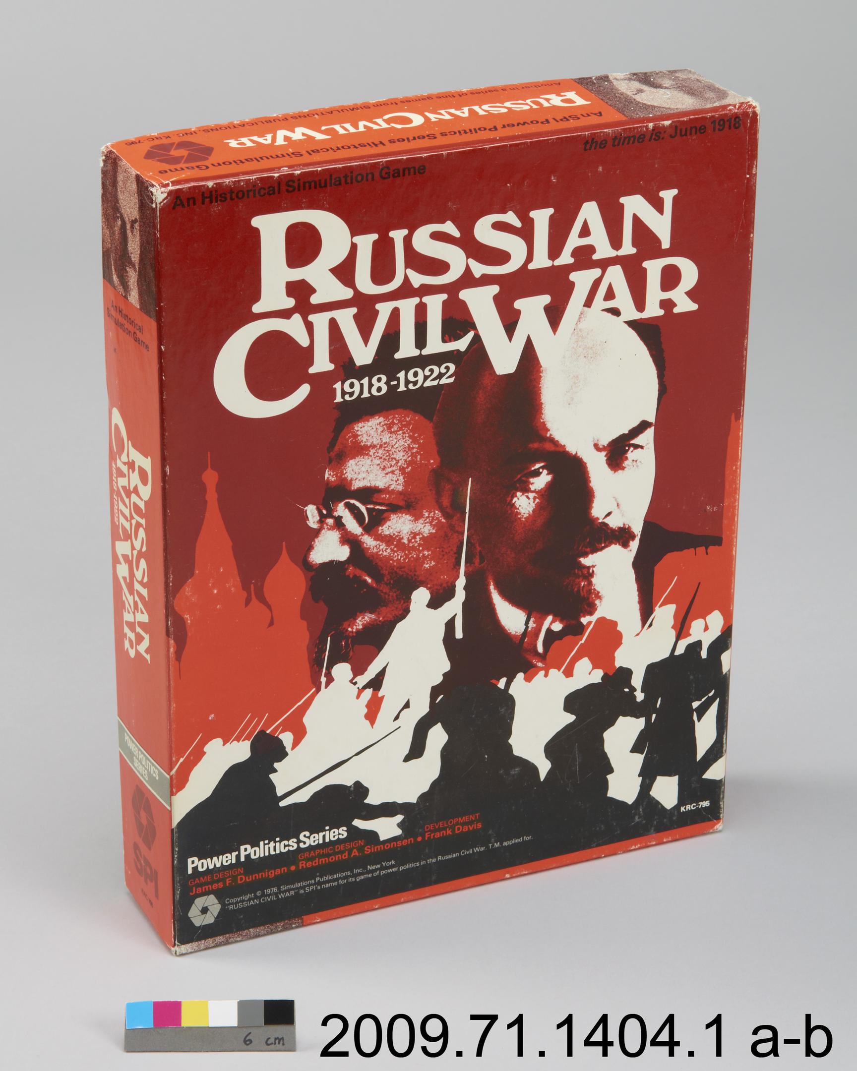 game box, Russian Civil War | Canadian Museum of History