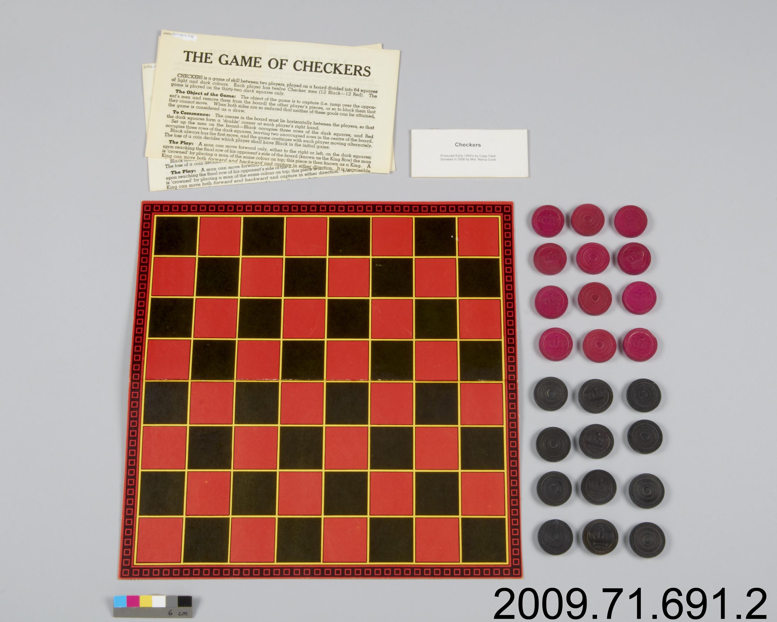 Checkers, Board Game