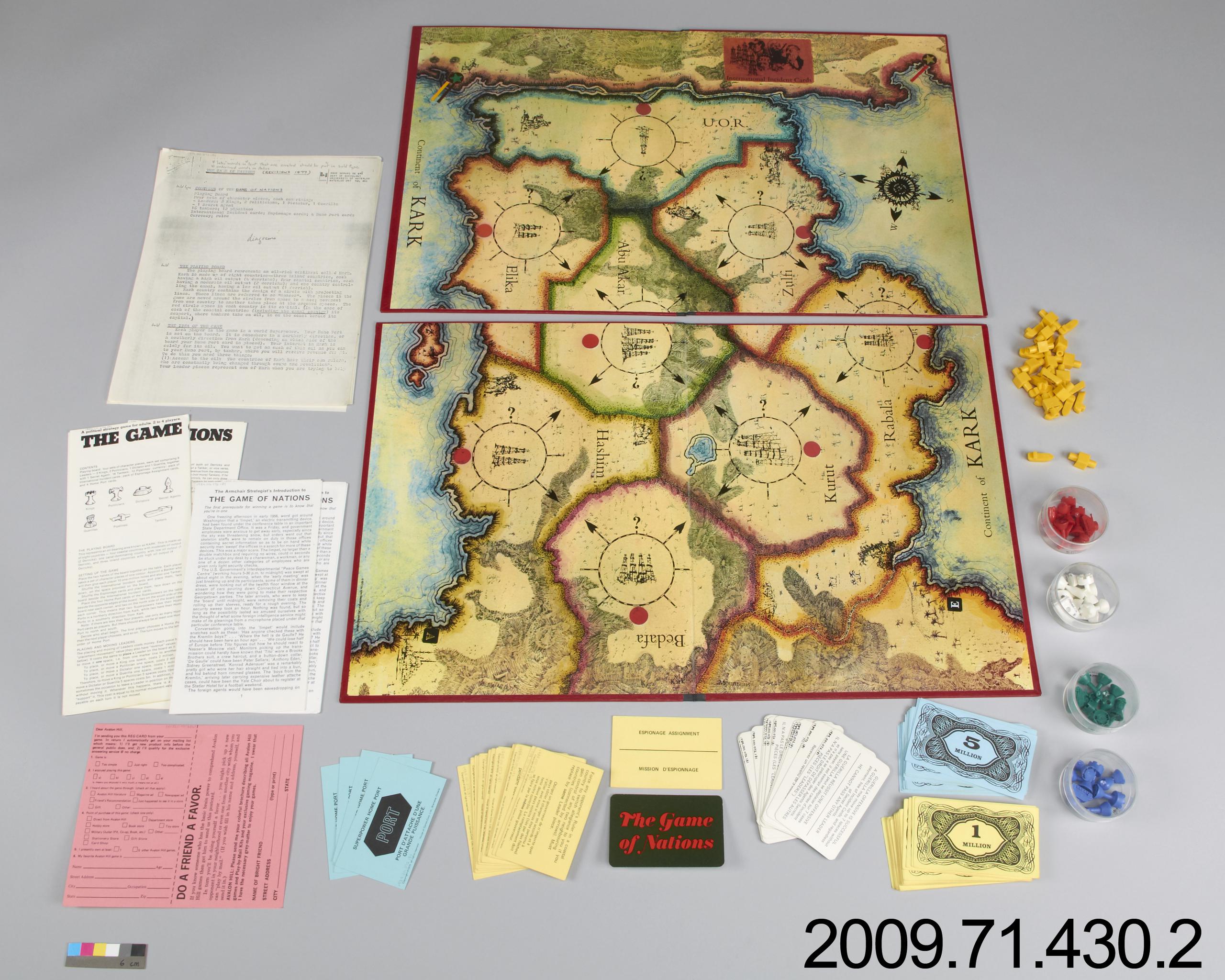 board game, The Game of Nations | Canadian Museum of History