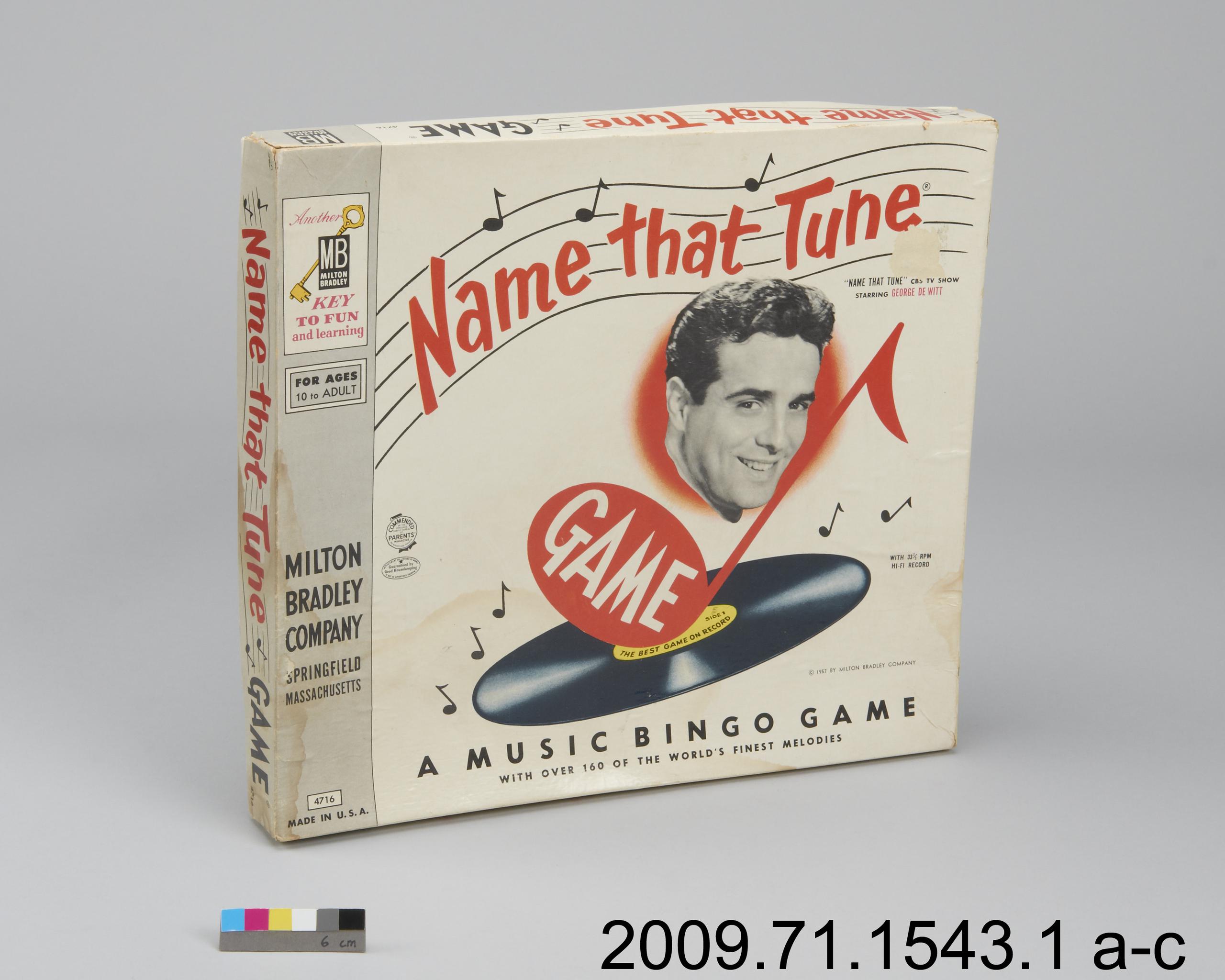 game box, Name that Tune | Canadian Museum of History