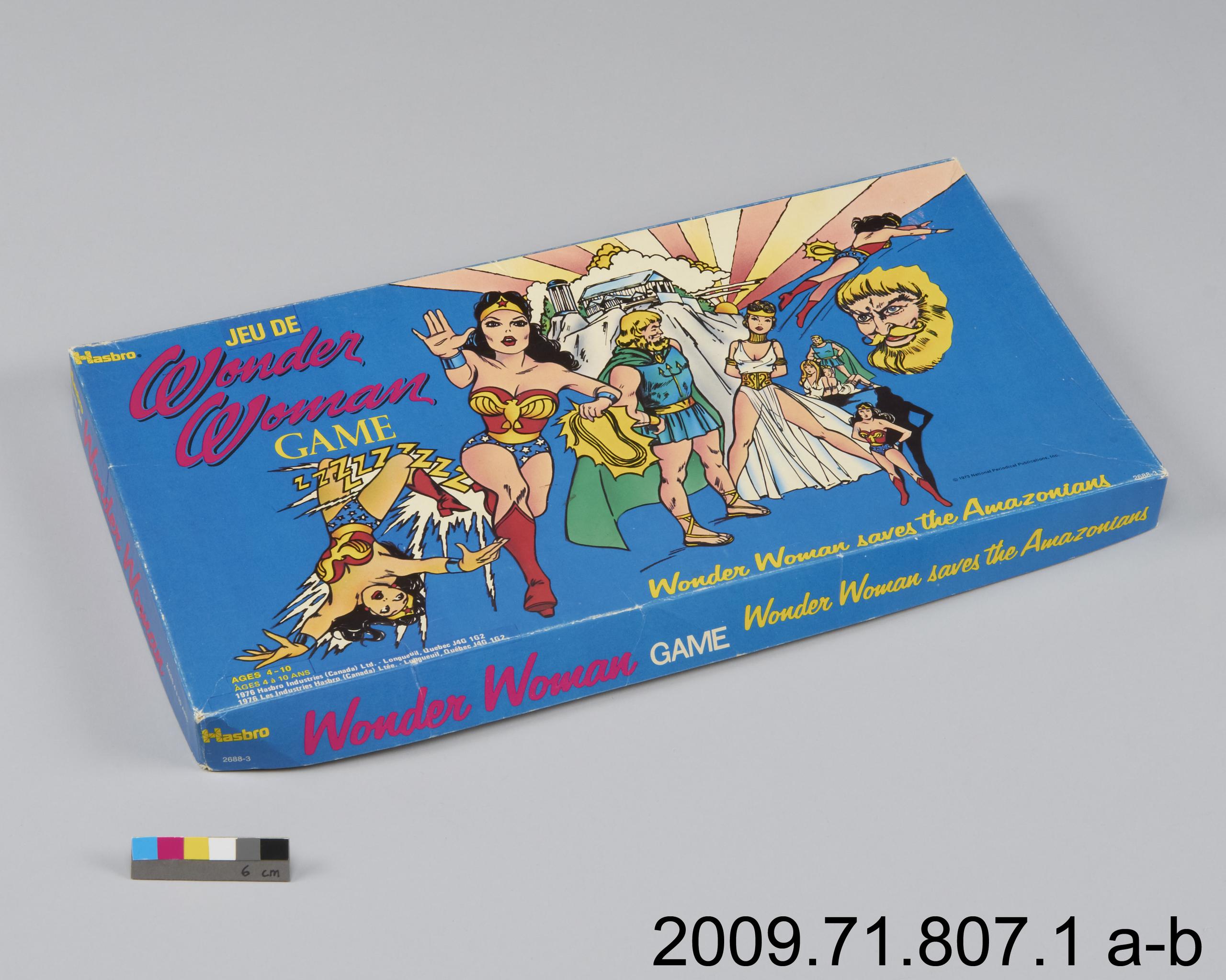 game box, Wonder Woman Game | Canadian Museum of History