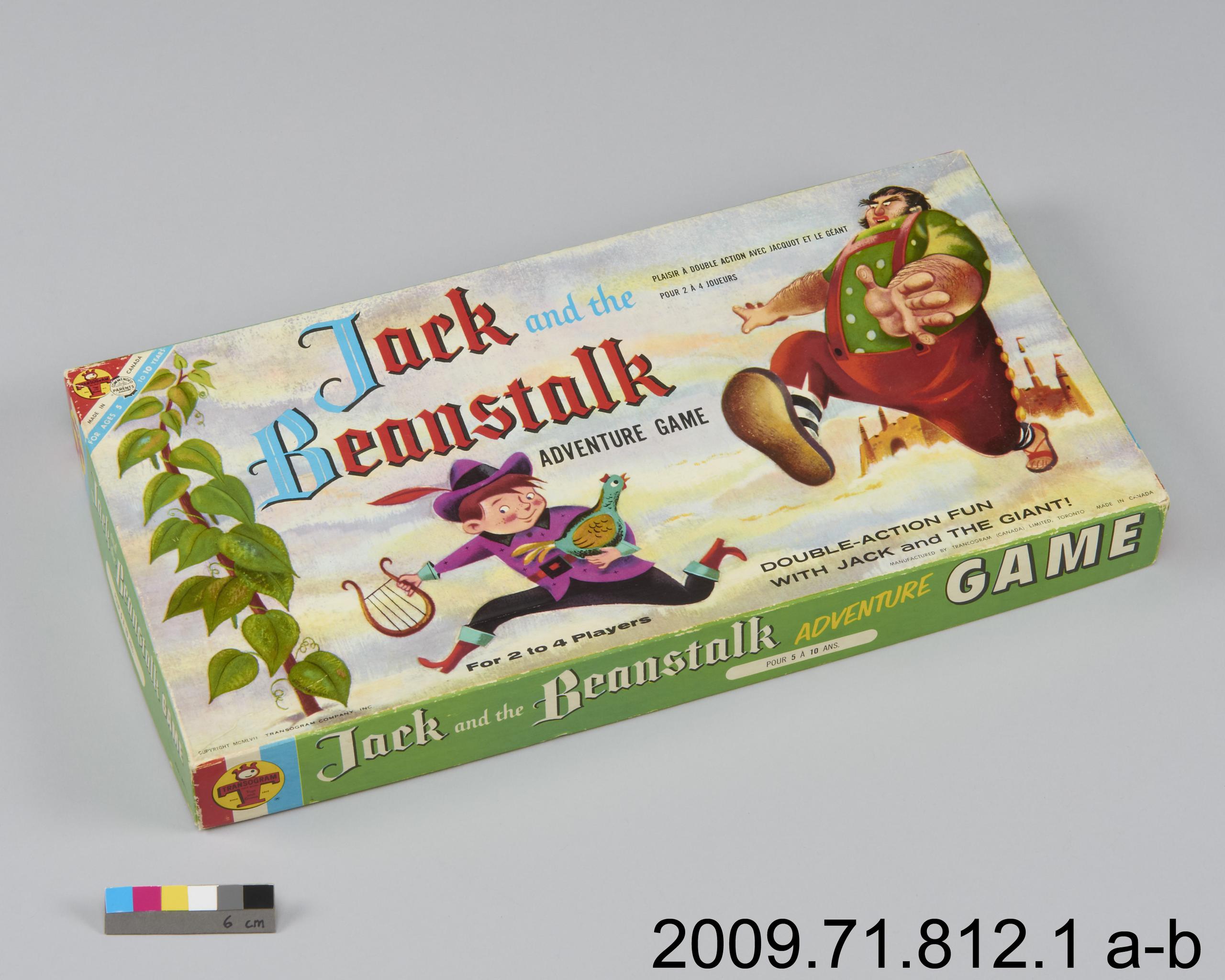 game box, Jack and the Beanstalk Adventure Game | Canadian Museum of History