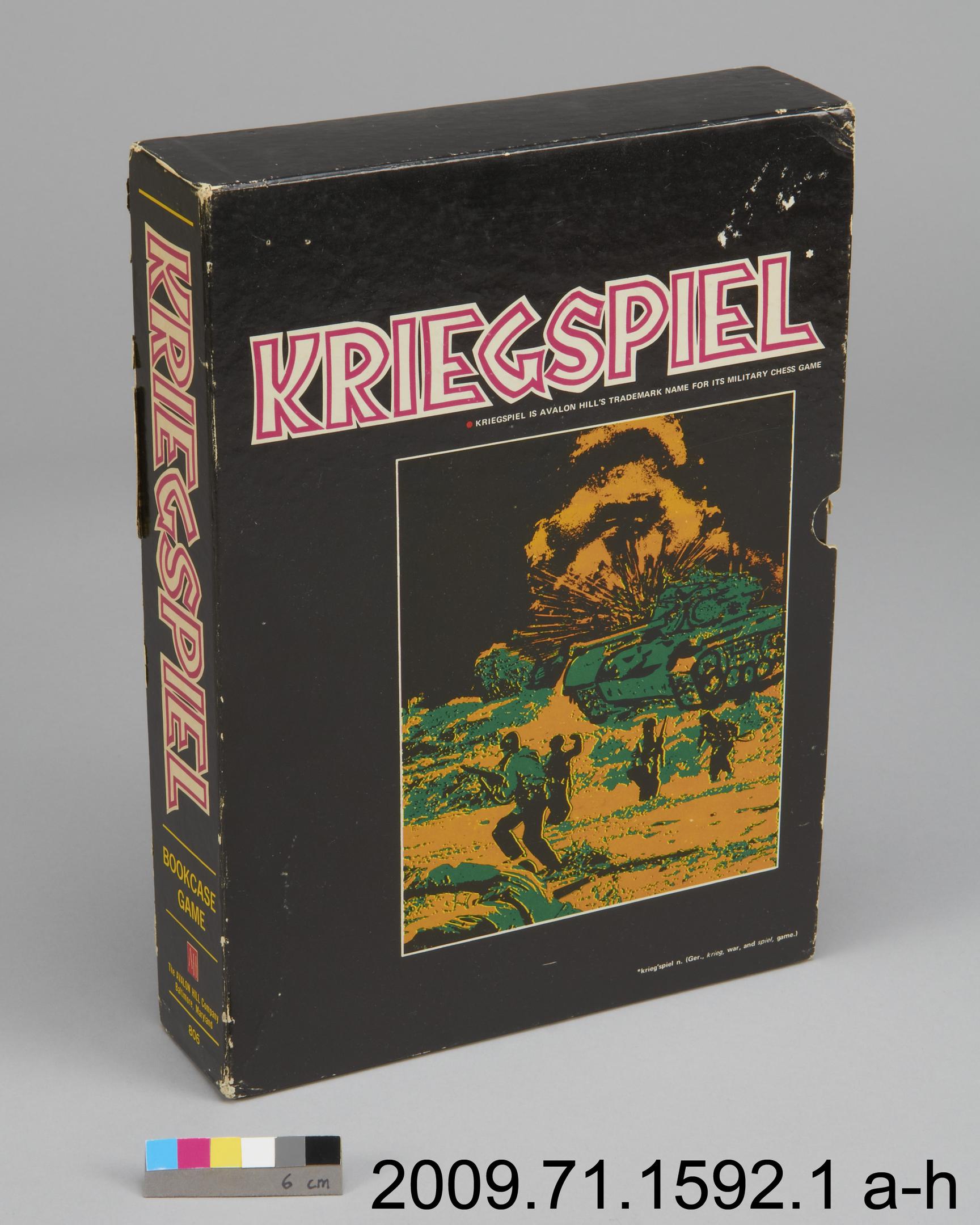 game box, Kriegspiel | Canadian Museum of History