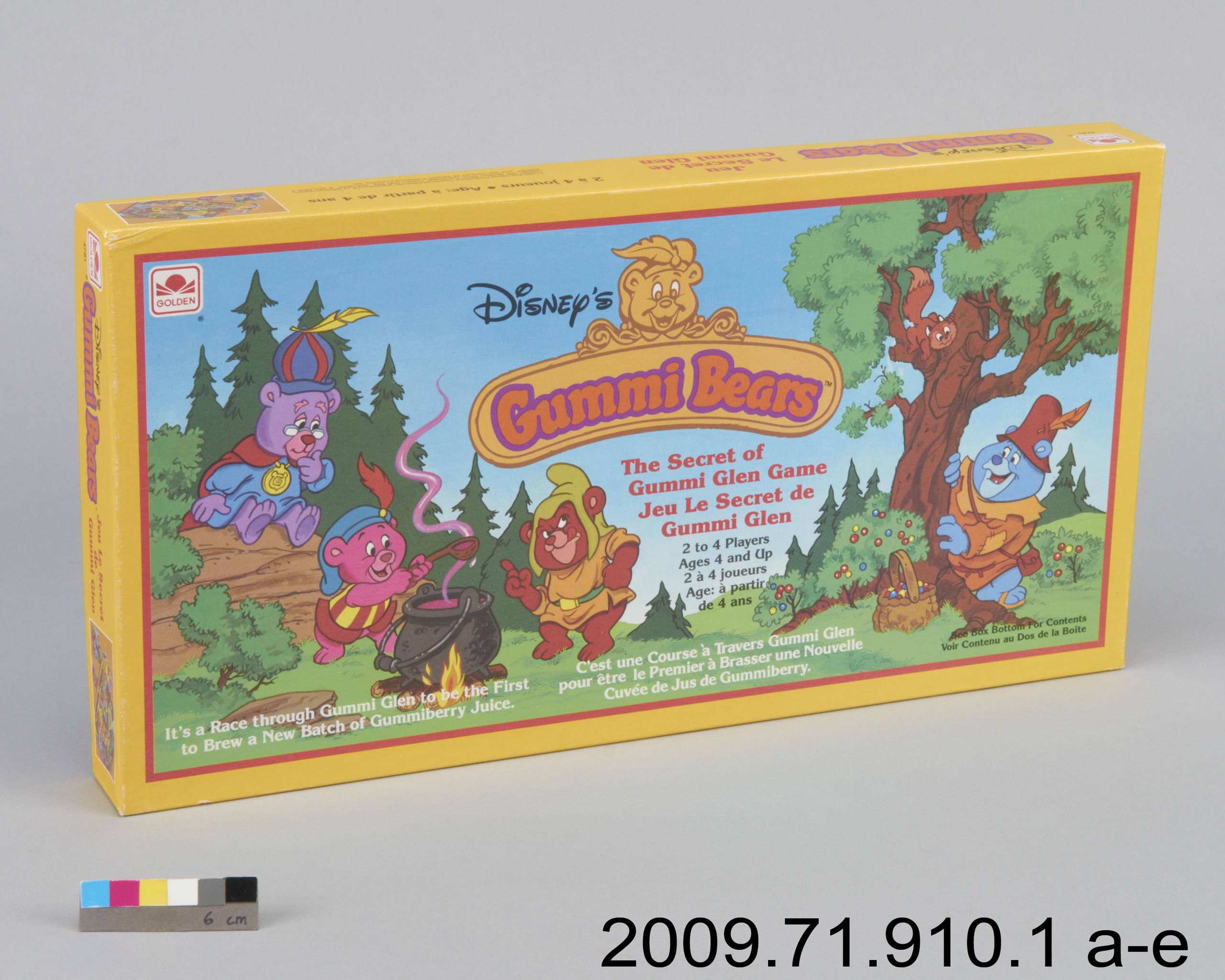 game box, The Secret of Gummi Glen Game | Canadian Museum of History