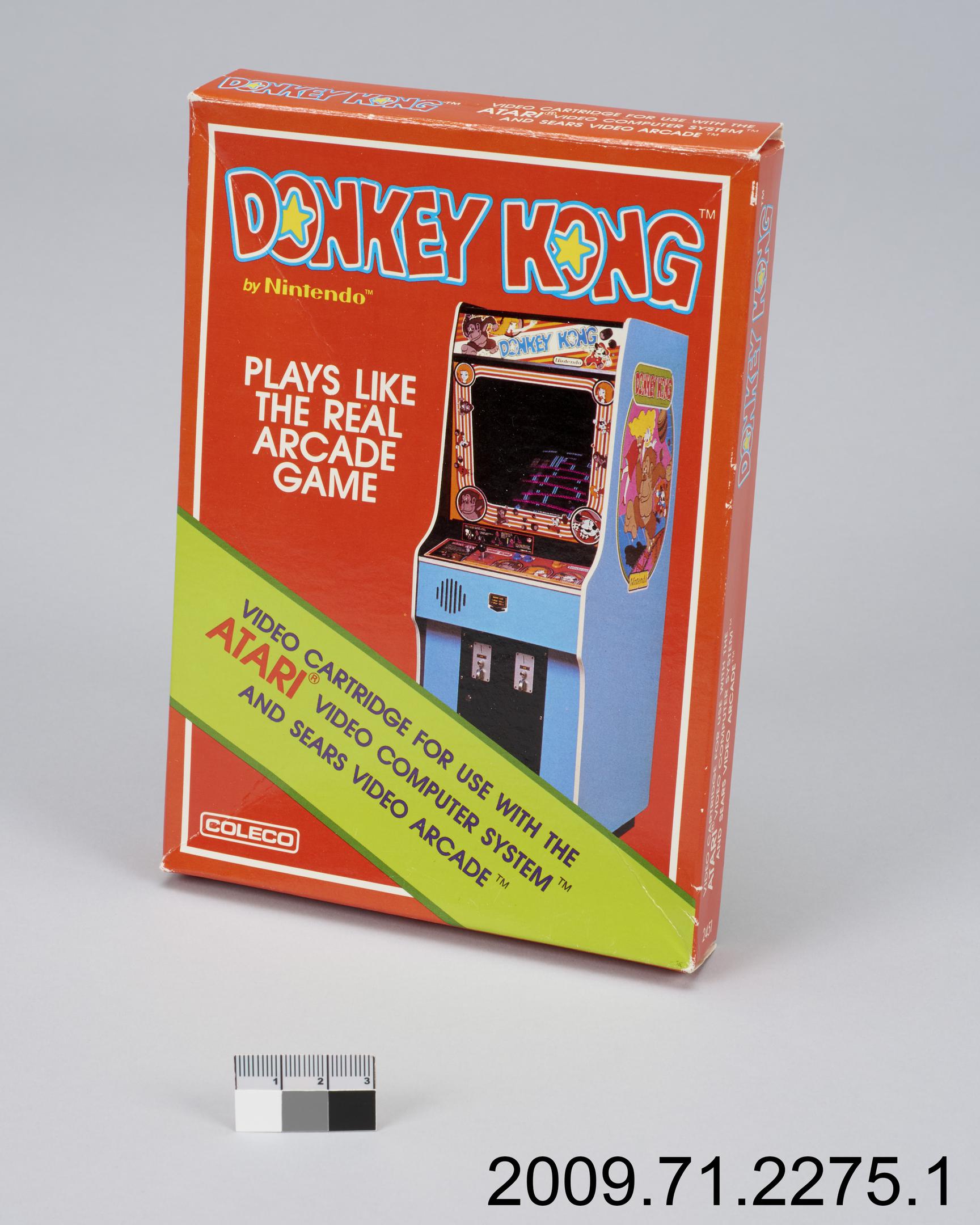 game box, Donkey Kong | Canadian Museum of History