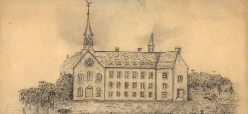 Drawing of the Charon Brothers General Hospital