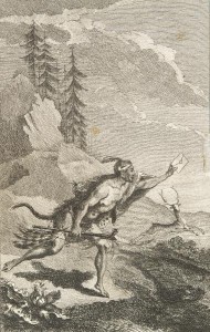 Illustration from Nouveaux voyages aux Indes Occidentales. Part 2, 1768, by Jean Bernard Bossu