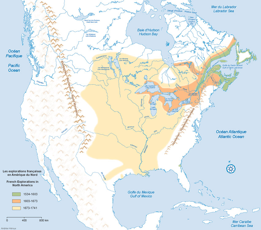 french colonial america map        <h3 class=