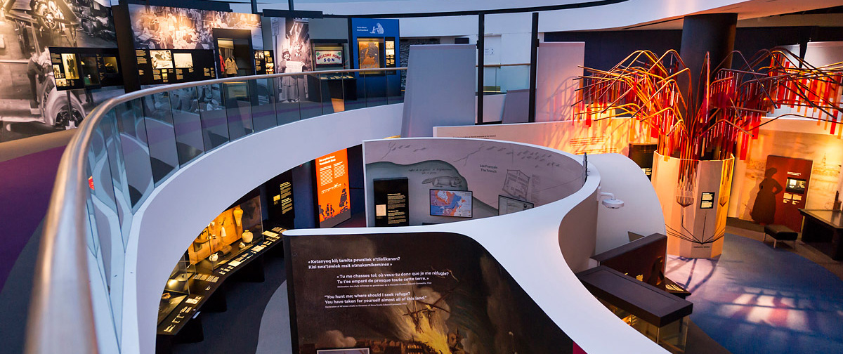 Canadian History Hall, View from Gallery 3