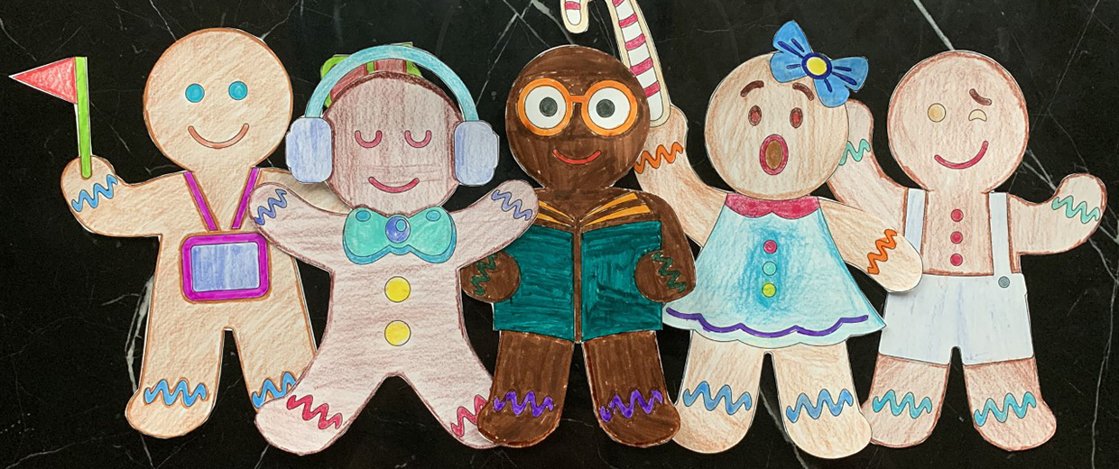 Gingerbread characters