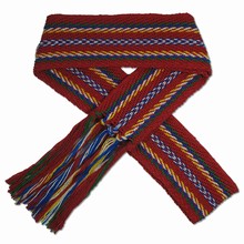 The Red Metis and voyageur sash belt.