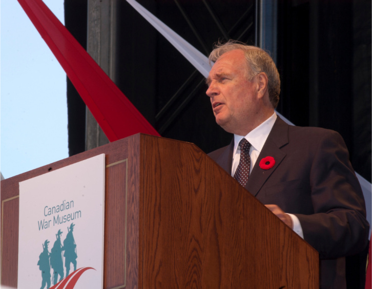 Paul Martin, in his official address at the inauguration of the new Canadian War Museum