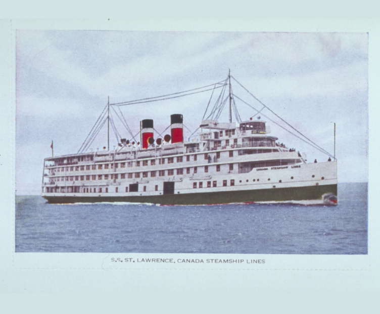 The Canada Steamship Lines cruise ship St. Lawrence